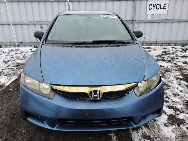 2HGFA1E25AH011839 - 2010 HONDA CIVIC DX BLUE photo 5