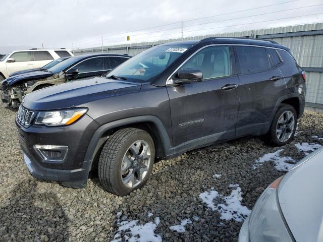 3C4NJDCB1LT233576 - 2020 JEEP COMPASS LIMITED GRAY photo 1