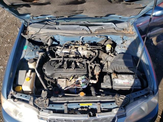 3N1CB51D42L616119 - 2002 NISSAN SENTRA XE BLUE photo 11