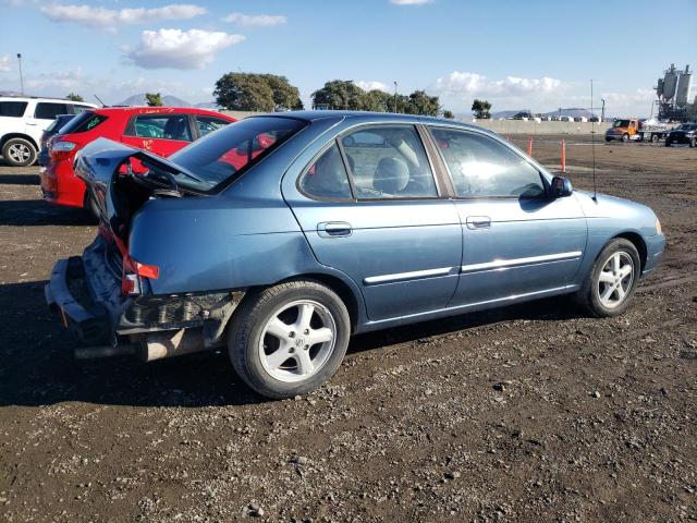 3N1CB51D42L616119 - 2002 NISSAN SENTRA XE BLUE photo 3