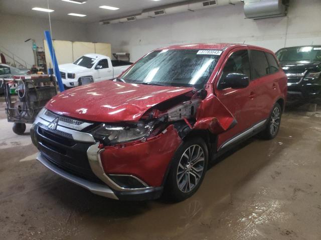 JA4AD2A34GZ028722 - 2016 MITSUBISHI OUTLANDER ES RED photo 1