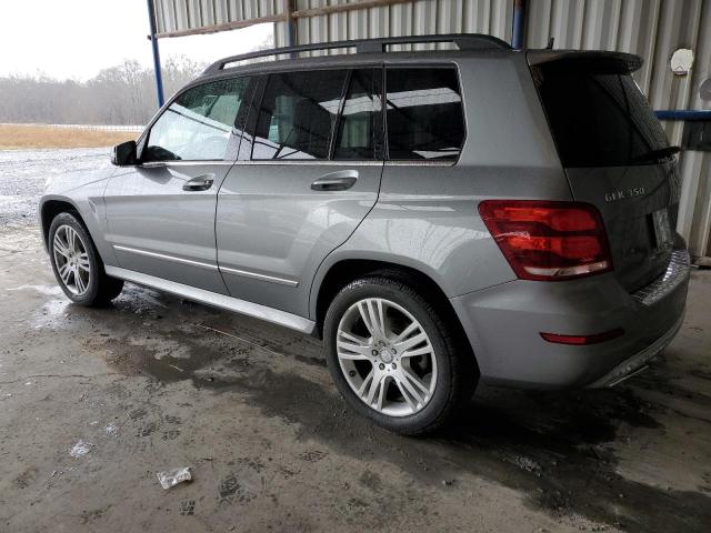 WDCGG5HB1DG017734 - 2013 MERCEDES-BENZ GLK 350 SILVER photo 2