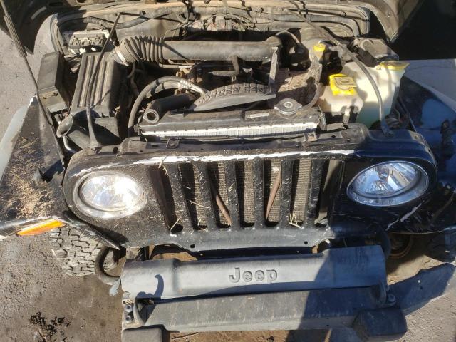 1J4FA39S92P752359 - 2002 JEEP WRANGLER / X BLACK photo 12