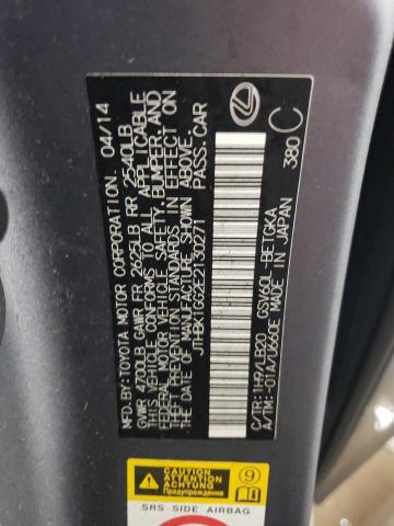 JTHBK1GG2E2130271 - 2014 LEXUS ES 350 GRAY photo 13