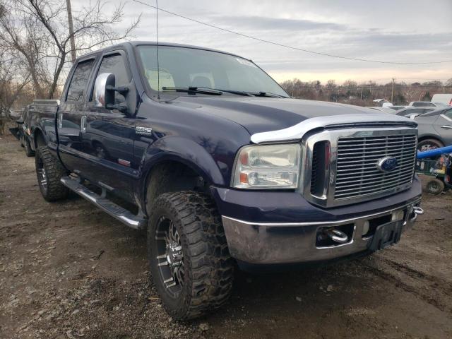 1FTSW21P66ED94534 - 2006 FORD F250 SUPER BLUE photo 1