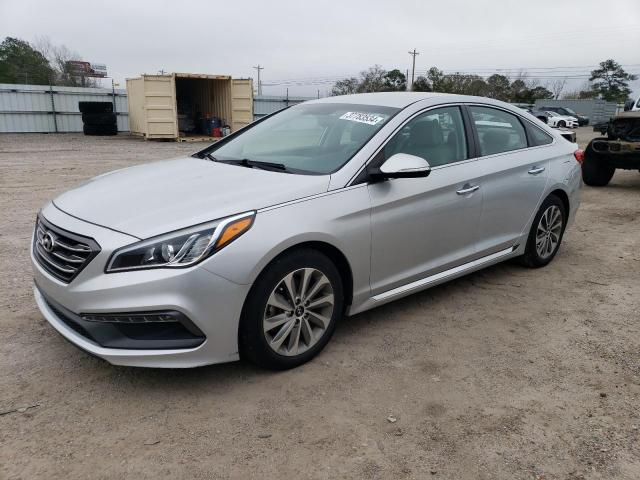 5NPE34AF3FH191030 - 2015 HYUNDAI SONATA SPORT SILVER photo 1