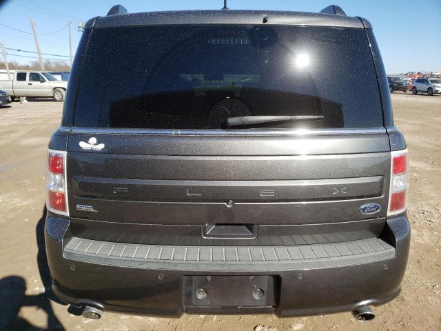 2FMGK5C82HBA01681 - 2017 FORD FLEX SEL GRAY photo 6