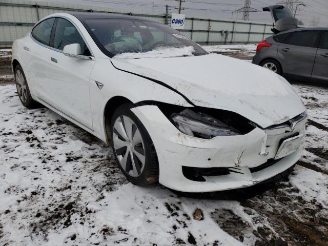 5YJSA1E28LF416700 - 2020 TESLA MODEL S Սպիտակ լուսանկար 4
