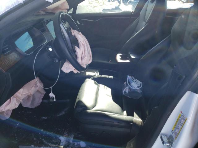 5YJSA1E28LF416700 - 2020 TESLA MODEL S Սպիտակ լուսանկար 7