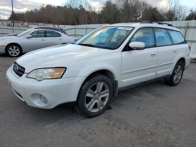 4S4BP86C864309197 - 2006 SUBARU LEGACY OUTBACK 3.0R LL BEAN WHITE photo 1