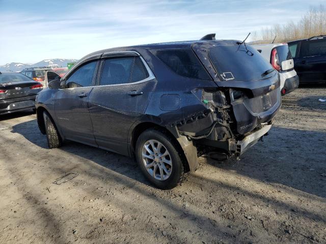 3GNAXSEV7JS616246 - 2018 CHEVROLET EQUINOX LT BLUE photo 2