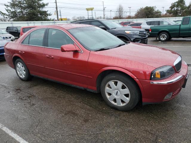 1LNHM86S24Y683868 - 2004 LINCOLN LS RED photo 4