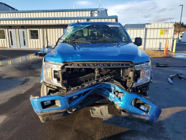 1FTEW1E55KFB25428 - 2019 FORD F150 SUPERCREW BLUE photo 5