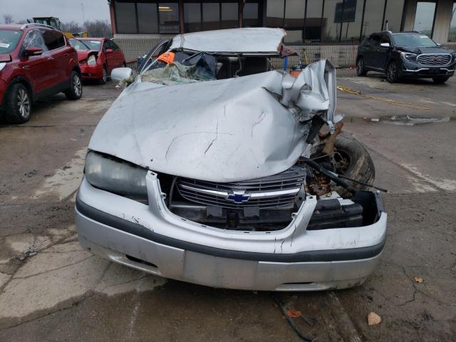 2G1WF52E449343736 - 2004 CHEVROLET IMPALA SILVER photo 5