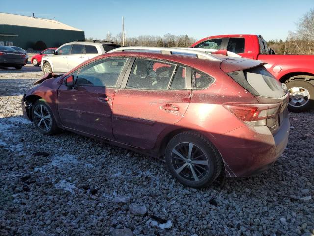 4S3GTAD6XK3703245 - 2019 SUBARU IMPREZA PREMIUM RED photo 2