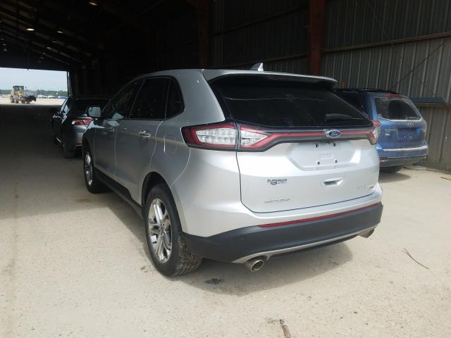 2FMTK4K87FBB61448 - 2015 FORD EDGE TITANIUM  photo 3