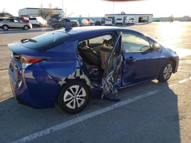 JTDKBRFU3J3594410 - 2018 TOYOTA PRIUS BLUE photo 3