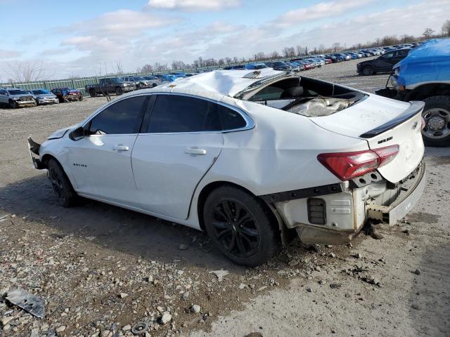 1G1ZD5ST3LF052247 - 2020 CHEVROLET MALIBU LT WHITE photo 2