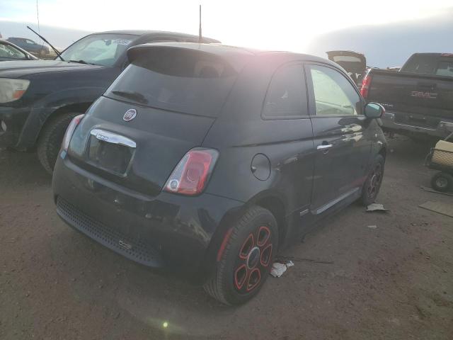 3C3CFFGE5HT611838 - 2017 FIAT 500 ELECTRIC BLACK photo 3