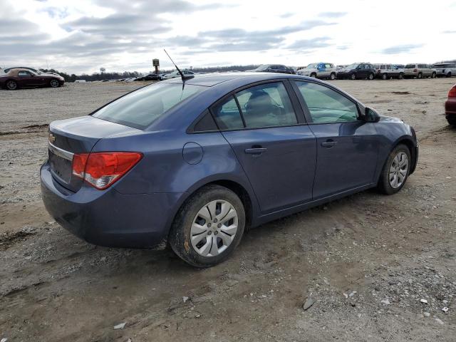 1G1PA5SHXD7252047 - 2013 CHEVROLET CRUZE LS BLUE photo 3