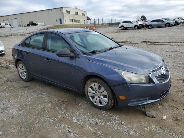 1G1PA5SHXD7252047 - 2013 CHEVROLET CRUZE LS BLUE photo 4