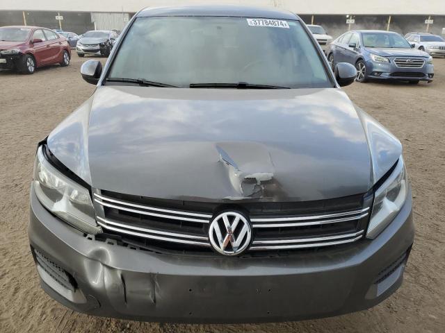 WVGAV3AX5EW522500 - 2014 VOLKSWAGEN TIGUAN S GRAY photo 5