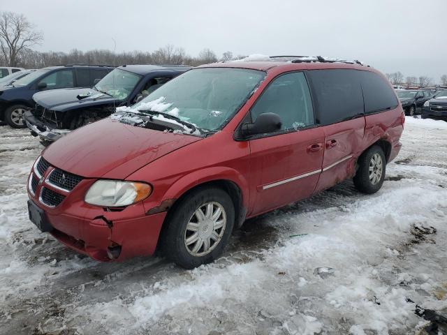 2C4GP54L65R466900 - 2005 CHRYSLER TOWN & COU TOURING RED photo 1