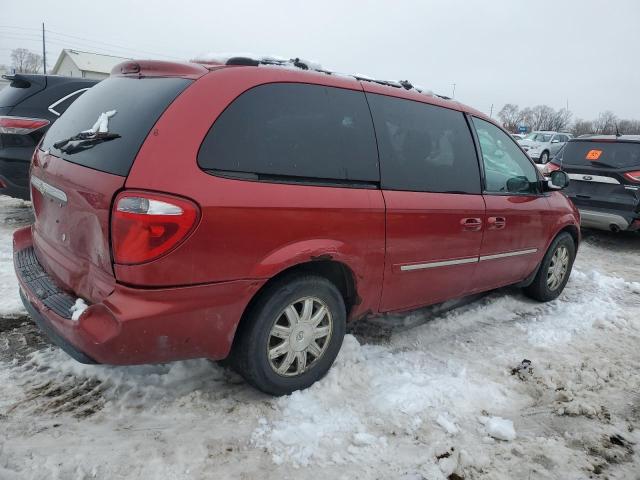 2C4GP54L65R466900 - 2005 CHRYSLER TOWN & COU TOURING RED photo 3