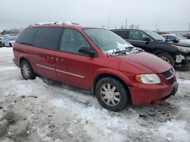 2C4GP54L65R466900 - 2005 CHRYSLER TOWN & COU TOURING RED photo 4