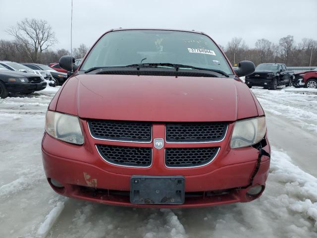 2C4GP54L65R466900 - 2005 CHRYSLER TOWN & COU TOURING RED photo 5