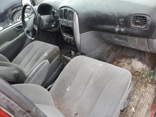 2C4GP54L65R466900 - 2005 CHRYSLER TOWN & COU TOURING RED photo 8