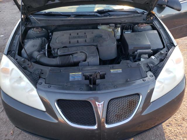 1G2ZF55B064282336 - 2006 PONTIAC G6 SE GRAY photo 11