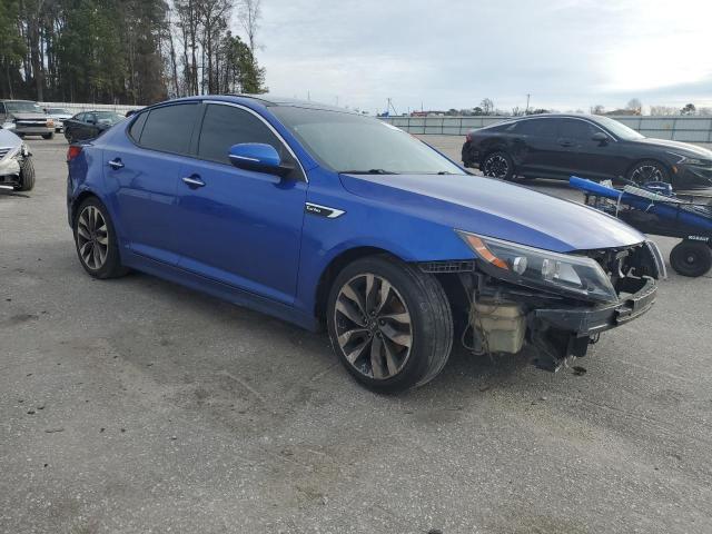 5XXGR4A62FG418744 - 2015 KIA OPTIMA SX BLUE photo 4