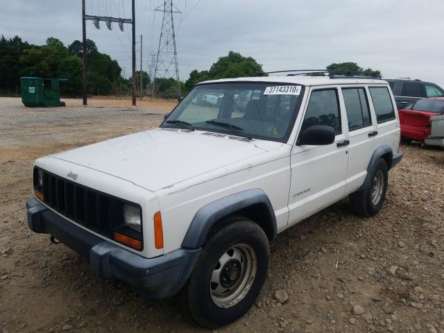 1J4FF28S8YL237821 - 2000 JEEP CHEROKEE SE  photo 2