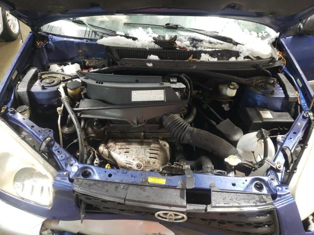 JTEGH20V430113092 - 2003 TOYOTA RAV4 BLUE photo 11