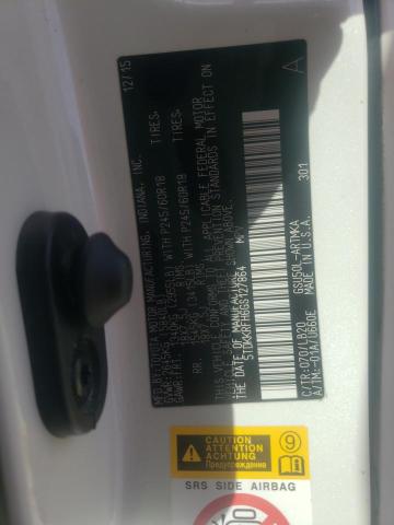 5TDKKRFH6GS127864 - 2016 TOYOTA HIGHLANDER XLE WHITE photo 13