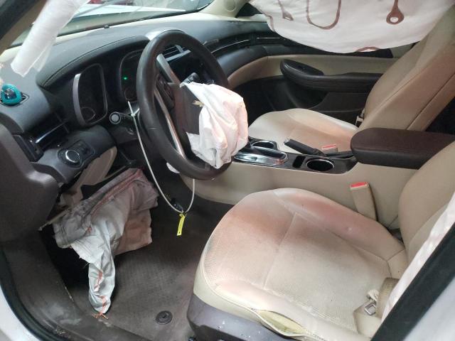 1G11C5SL2FF130876 - 2015 CHEVROLET MALIBU 1LT WHITE photo 7