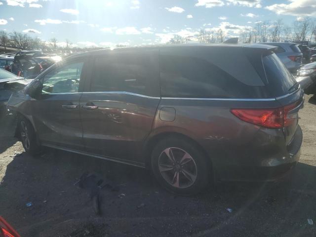 5FNRL6H88LB040165 - 2020 HONDA ODYSSEY TOURING GRAY photo 2