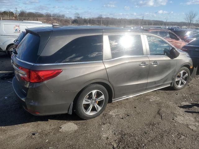 5FNRL6H88LB040165 - 2020 HONDA ODYSSEY TOURING GRAY photo 3