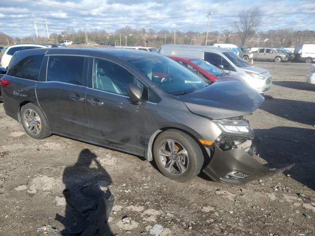 5FNRL6H88LB040165 - 2020 HONDA ODYSSEY TOURING GRAY photo 4