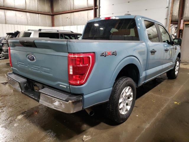 1FTFW1E88PKE15031 - 2023 FORD F150 SUPERCREW BLUE photo 3