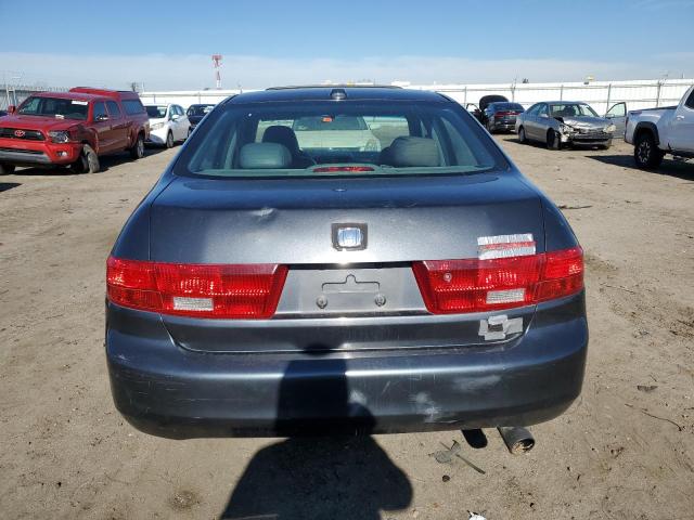 1HGCM56835A192416 - 2005 HONDA ACCORD EX BLACK photo 6