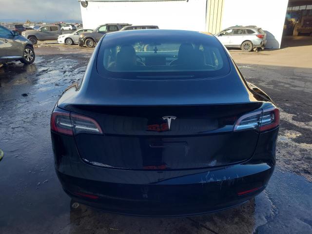 5YJ3E1EA6NF286676 - 2022 TESLA MODEL 3 BLACK photo 6