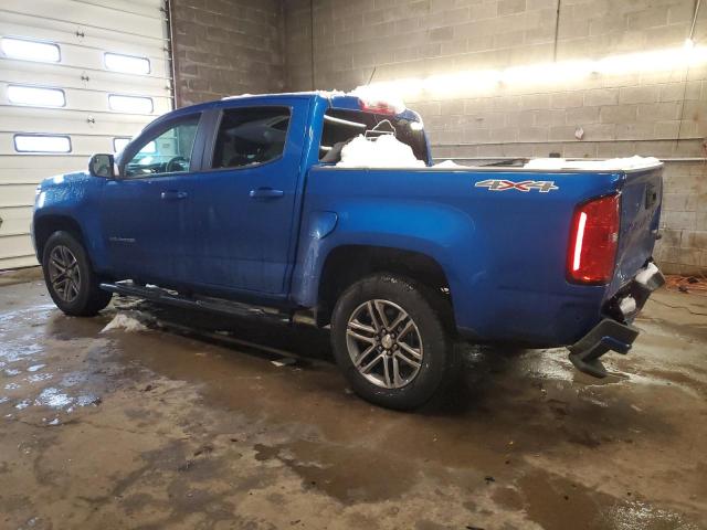 1GCGTBEN1N1219282 - 2022 CHEVROLET COLORADO BLUE photo 2