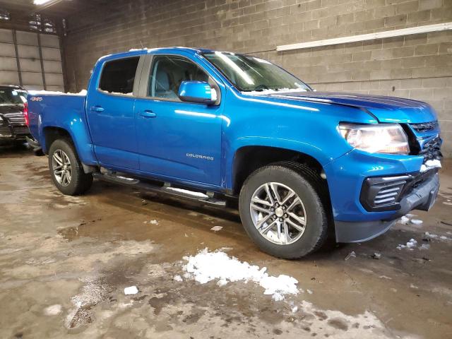 1GCGTBEN1N1219282 - 2022 CHEVROLET COLORADO BLUE photo 4