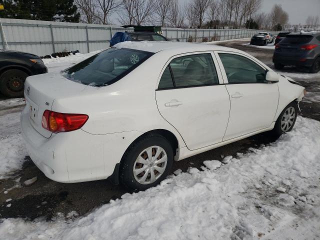 2T1BU40E19C017957 - 2009 TOYOTA COROLLA BASE WHITE photo 3