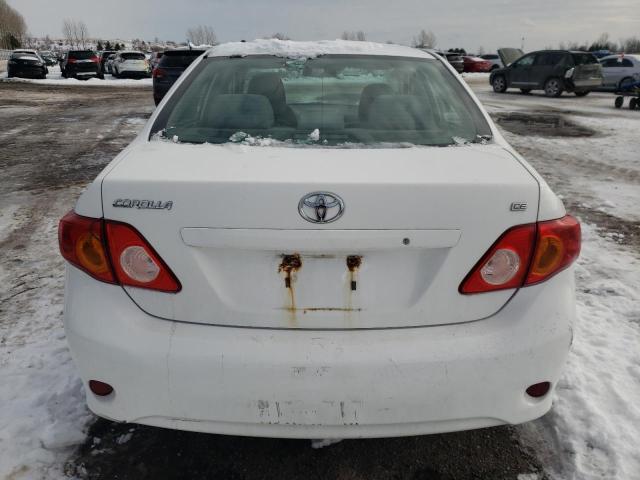 2T1BU40E19C017957 - 2009 TOYOTA COROLLA BASE WHITE photo 6