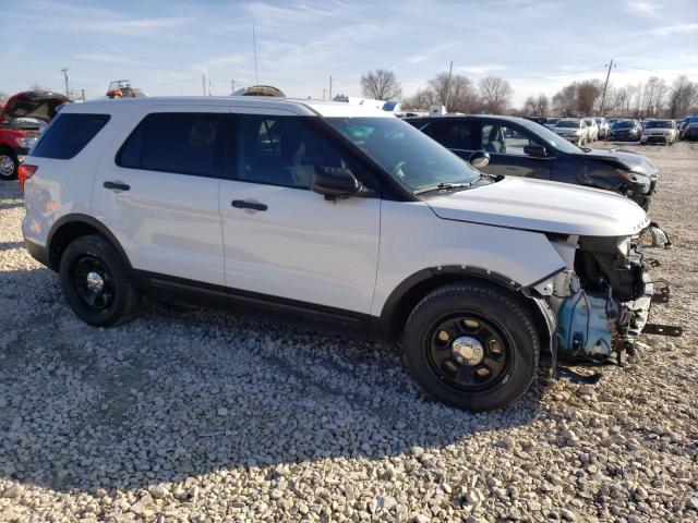 1FM5K8AT5GGC72810 - 2016 FORD EXPLORER POLICE INTERCEPTOR WHITE photo 4