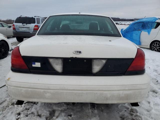 2FAHP71W76X166333 - 2006 FORD CROWN VICT POLICE INTERCEPTOR WHITE photo 6