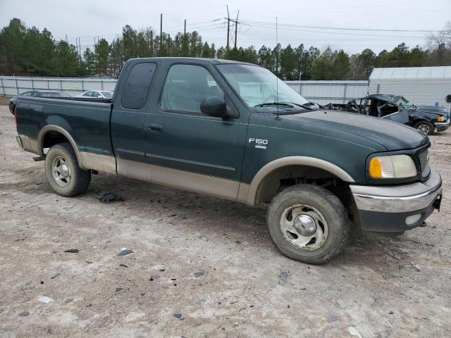 1FTRX18L41NA45860 - 2001 FORD F150 GREEN photo 4